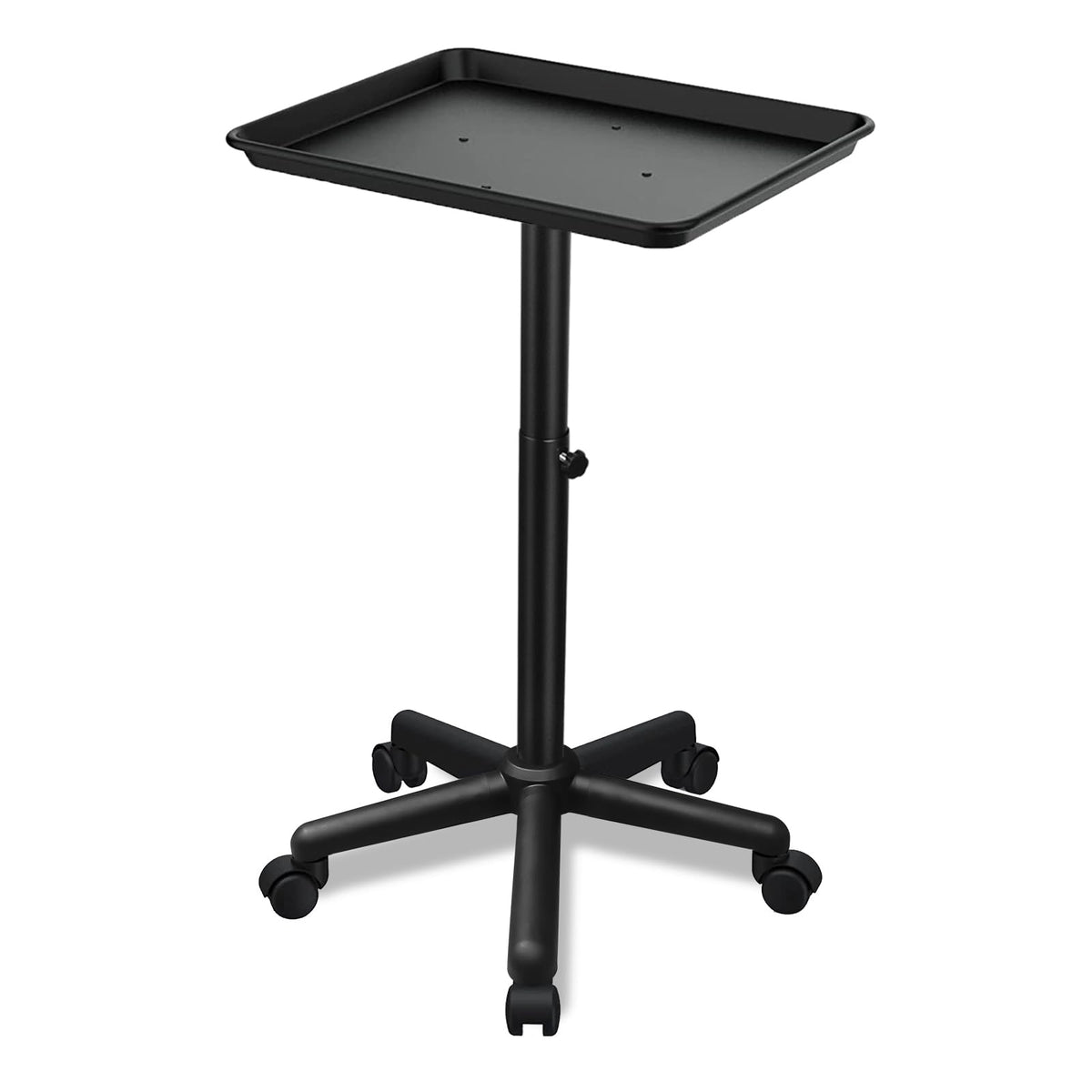 Niuadage salon tray on wheels in action for easy salon transport.