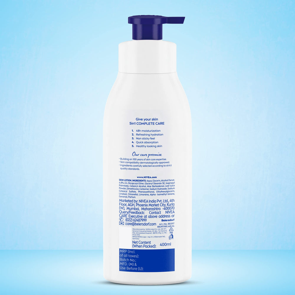 Rutina diaria con NIVEA Aloe Hidratación para piel suave.