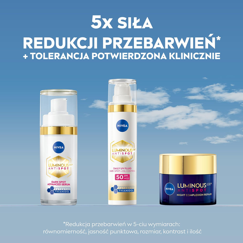 NIVEA Cellular Luminous630 serum back-of-box detail explains usage and benefits