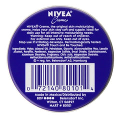 NIVEA Creme texture close-up highlighting rich, soothing coverage.