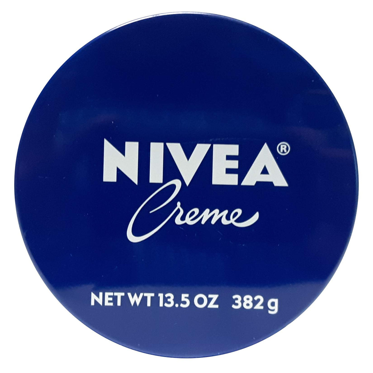 NIVEA Creme Tin 400ml package view — rich moisturizer for acne-prone skin.