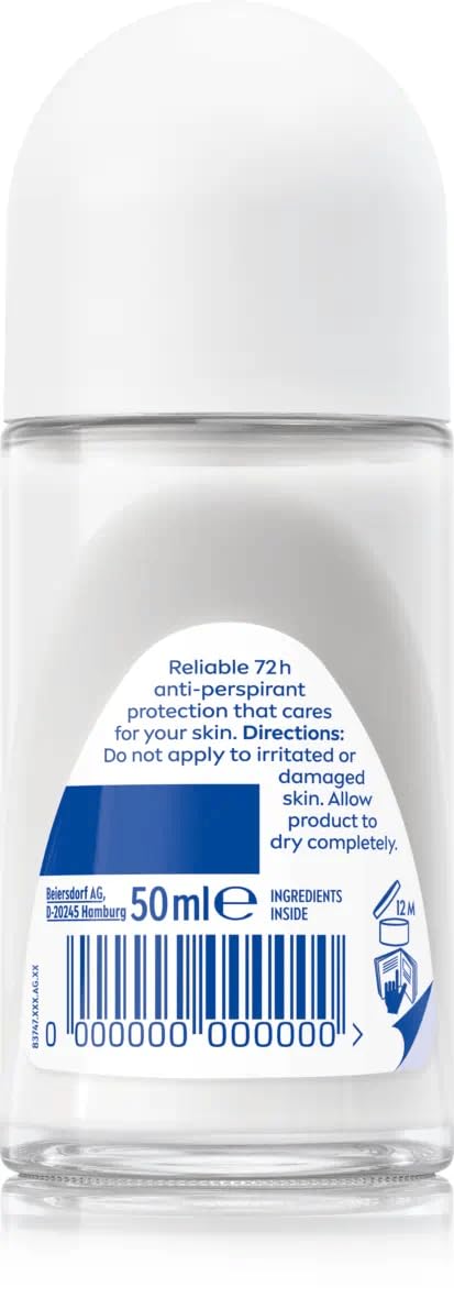 NIVEA Extra Bright triple-pack display of three 50ml bottles for everyday use