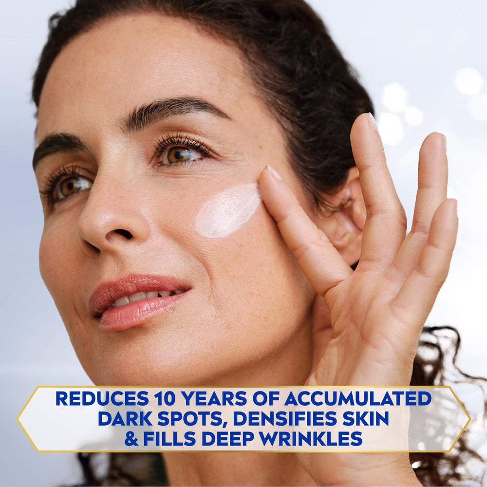 NIVEA Luminous 630 Serum on hand emphasizes easy morning skincare routine