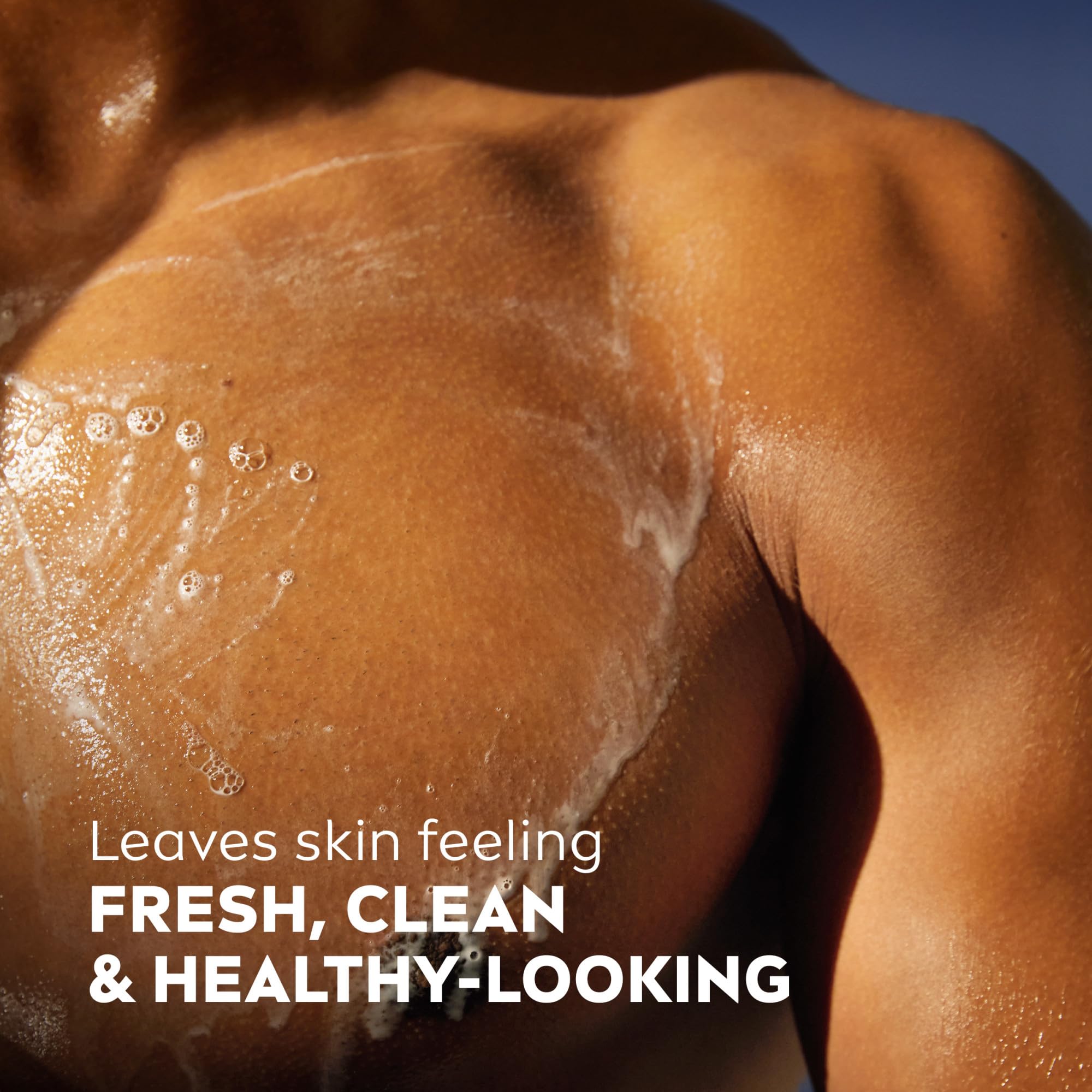 NIVEA MEN Active Clean Charcoal shower routine with fresh scent in bathroom.
