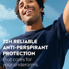 NIVEA Men Cool Kick packaging variant highlights durable, skin-friendly deodorant for everyday freshness.