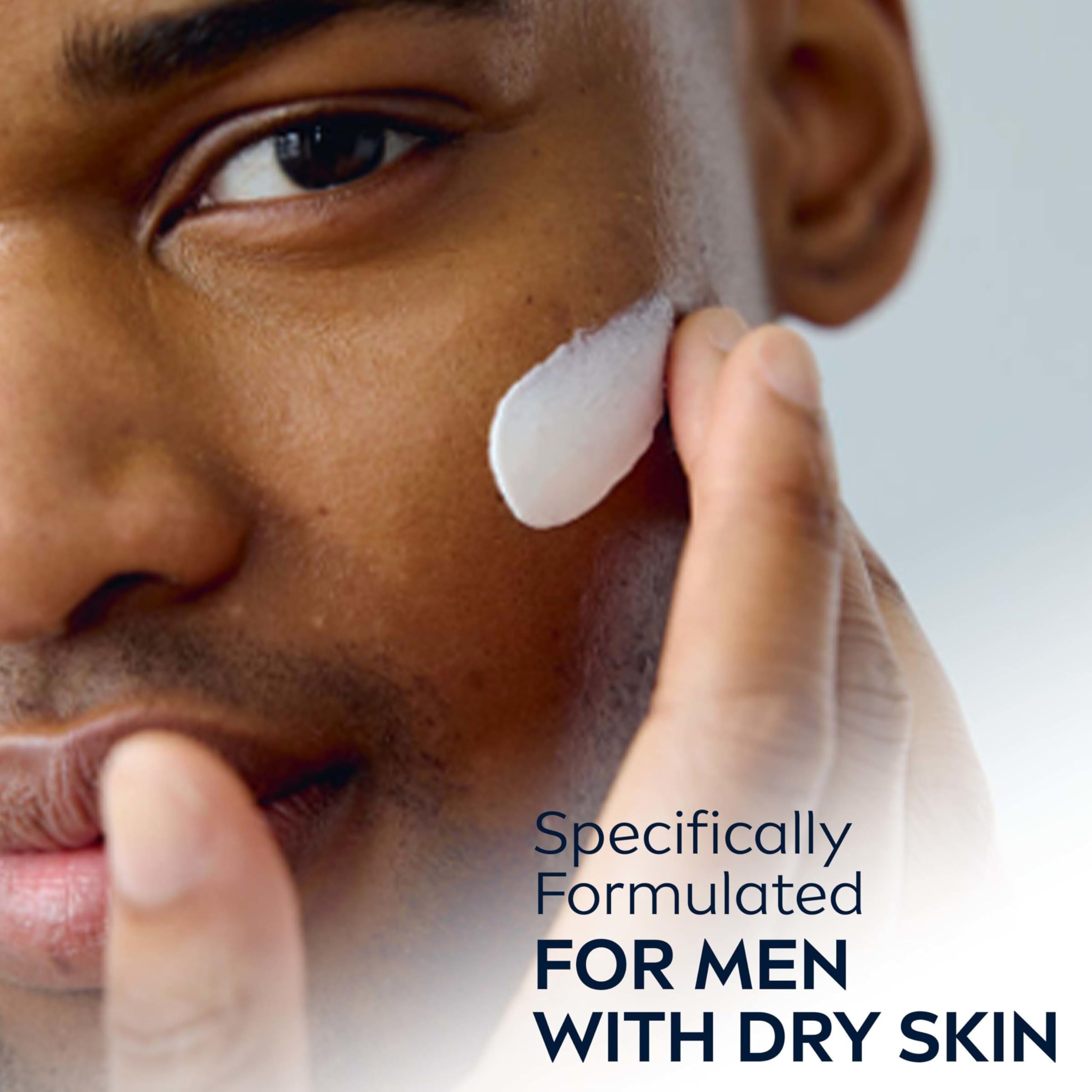 NIVEA MEN daily hydration routine visual emphasizing moisture