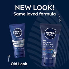 NIVEA MEN face lotion with aloe vera provitamin-b5 soothing moisture