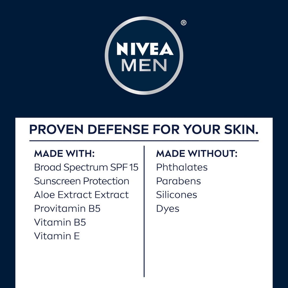 NIVEA MEN sun protection and hydration in one step