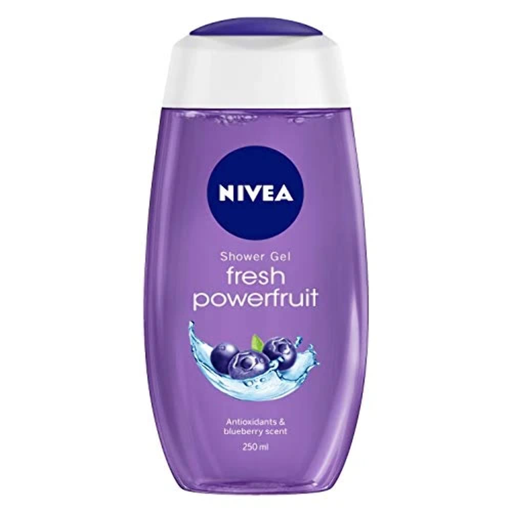 NIVEA Power Fruit Fresh Shower Gel skin-softening formula – gentle daily cleansing