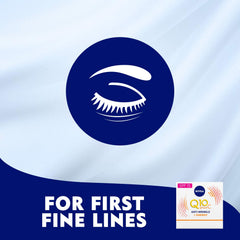 NIVEA Q10 Energy Day Cream application routine indicating easy morning use.