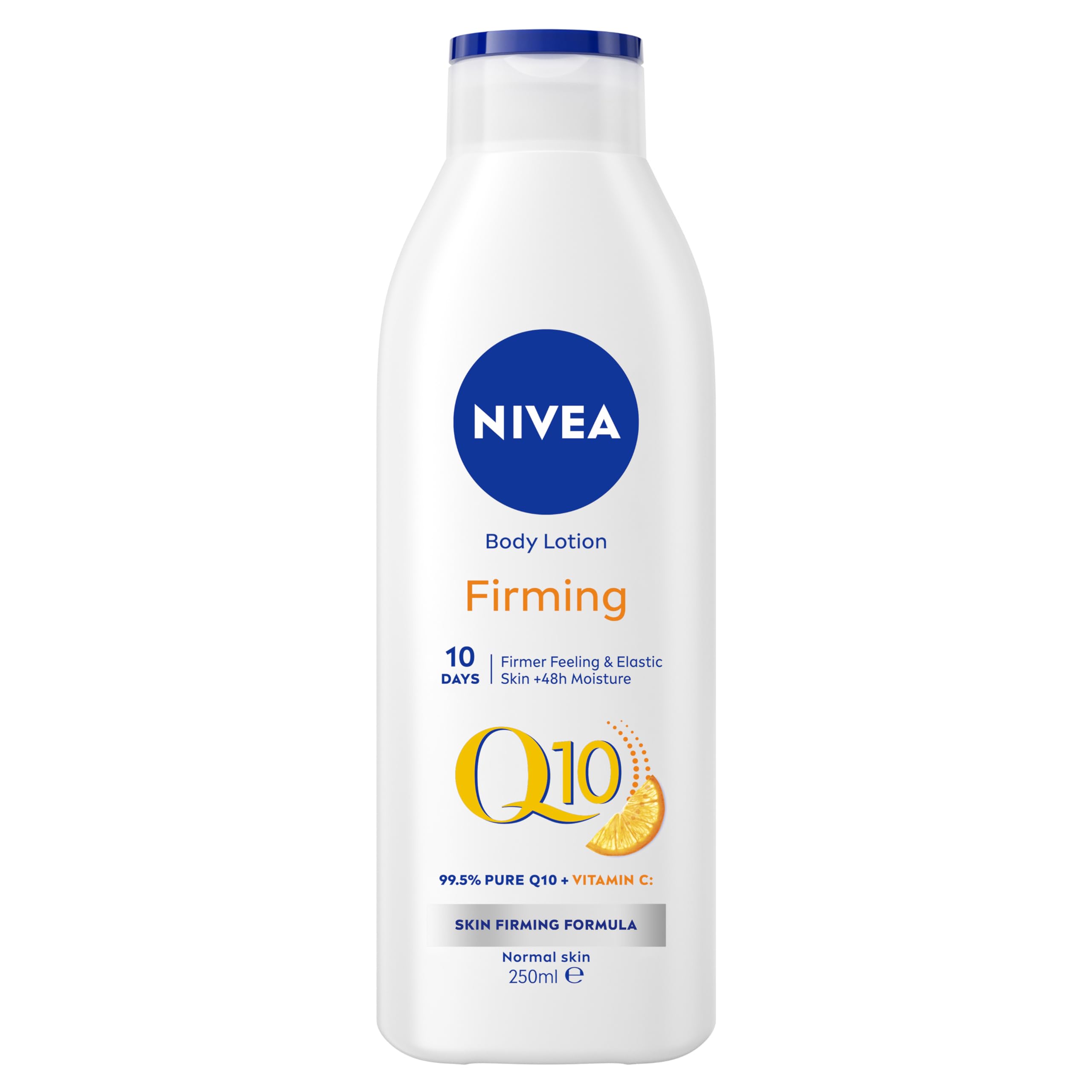 NIVEA Q10 Energy Plus firming bottle front for daily hydration