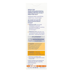 NIVEA Q10 plusC eye cream contour-firming visibly firms the eye contour.