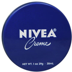 NIVEA Skin Creme 1 oz tin for everyday moisture and quick dry skin relief.