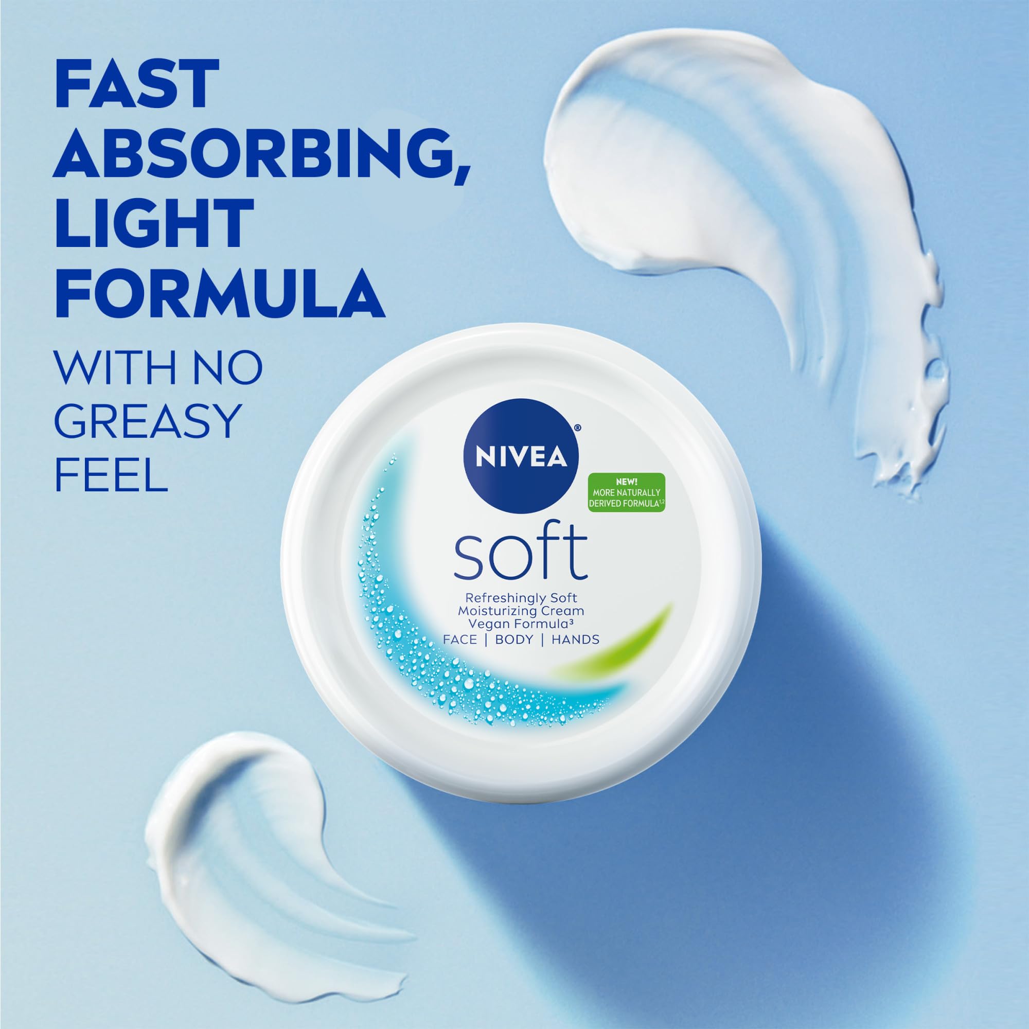 NIVEA Soft with jojoba oil drop imagery