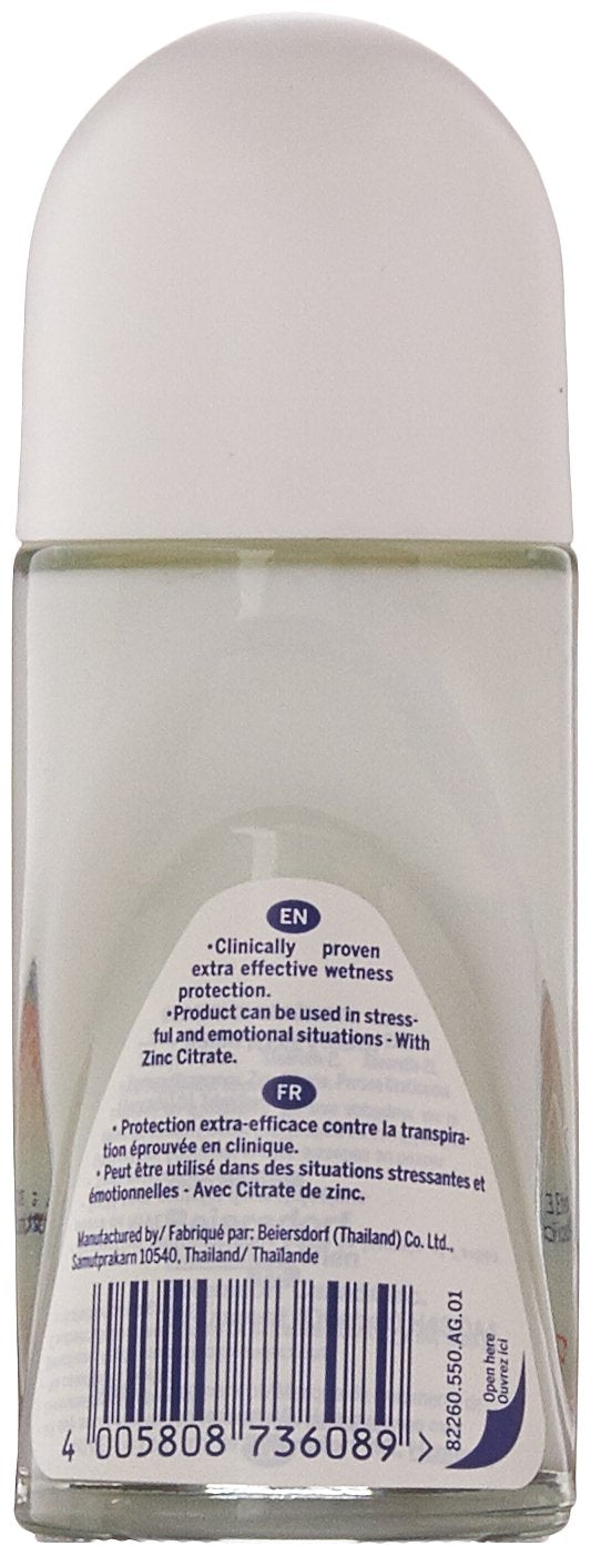 NIVEA Stress Protect zinc complex close-up highlighting zinc-based care