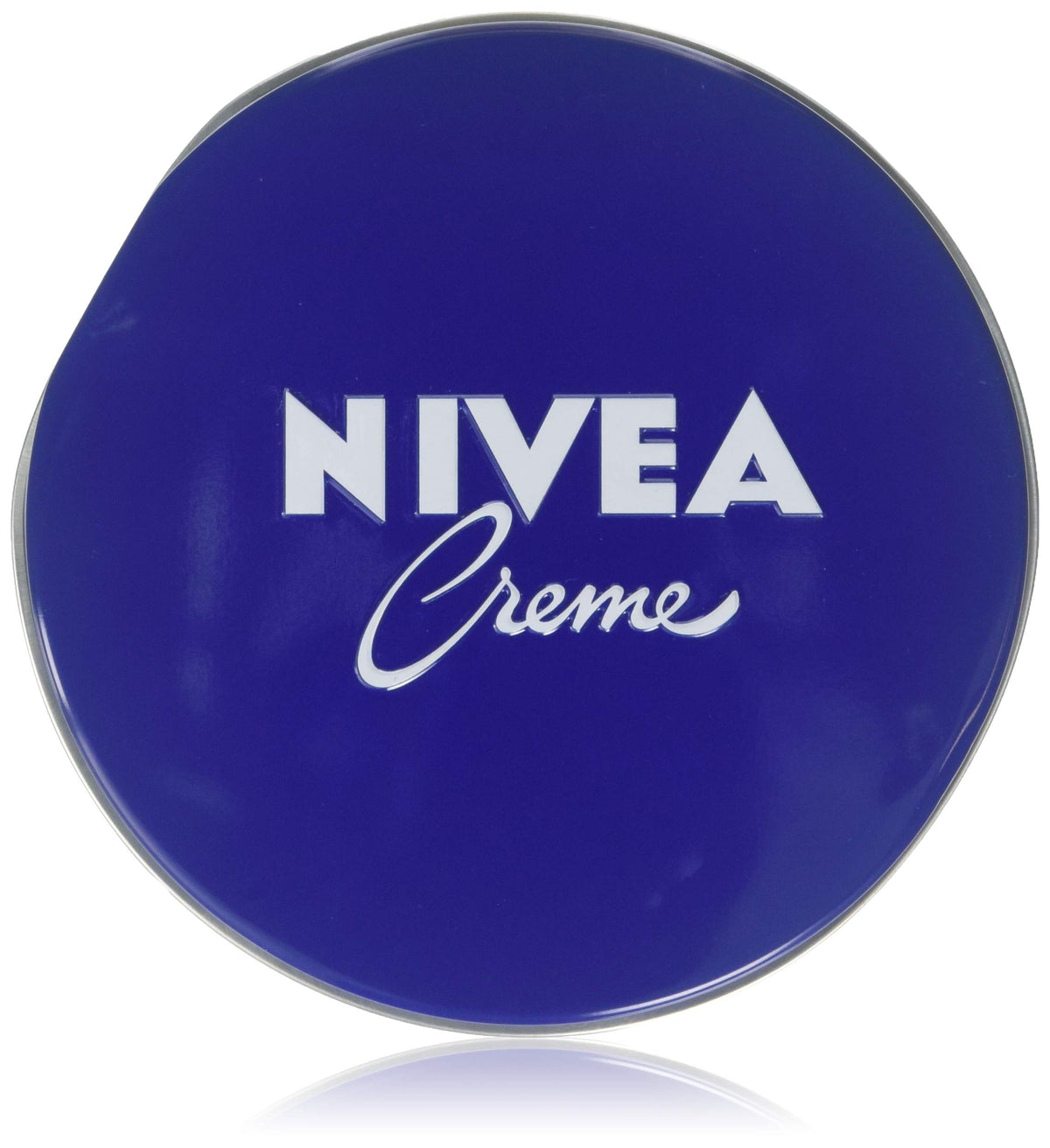 NIVEA Unscented Creme jar close-up showing rich hydration for daily skin moisture
