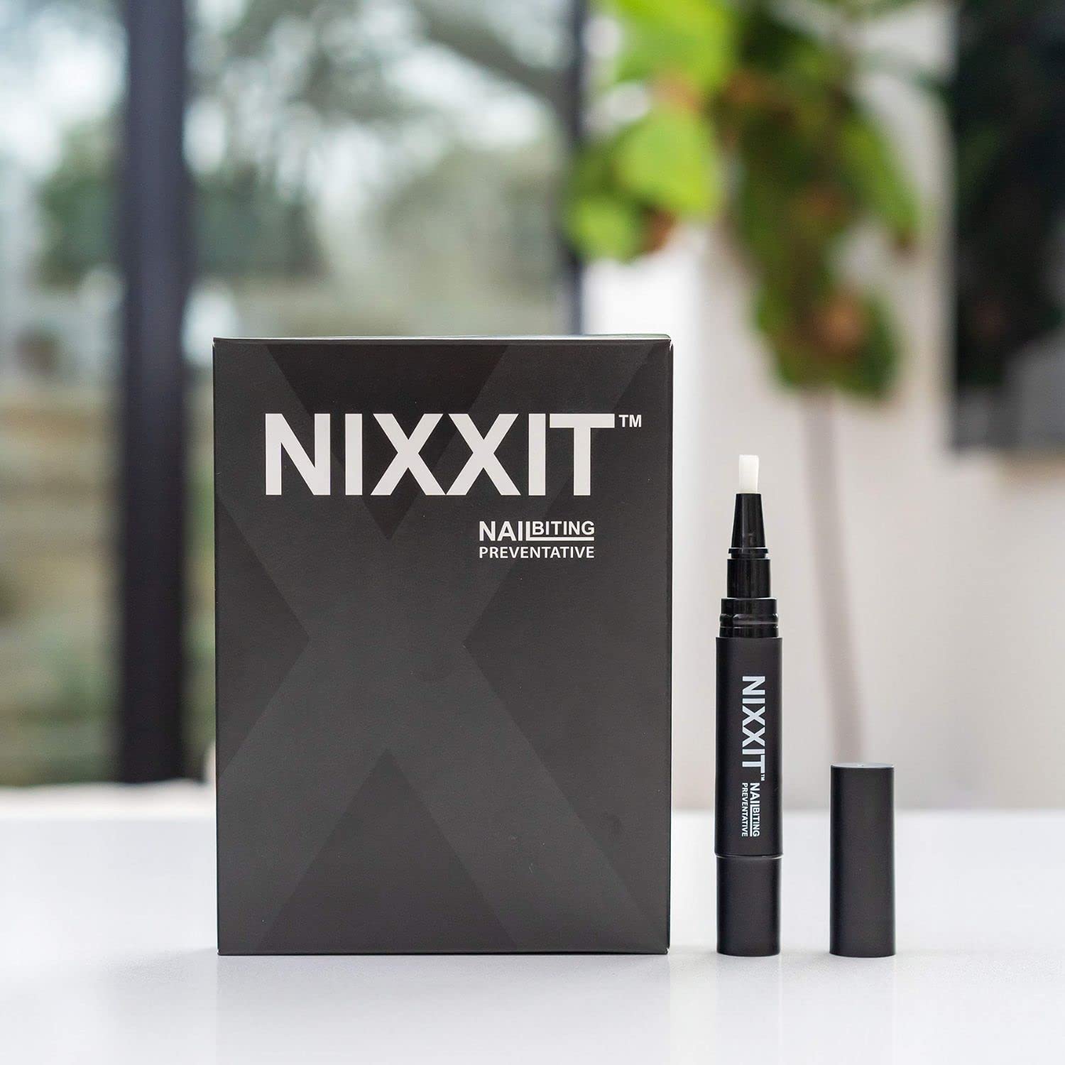 NIXXIT formula is removable with soap and warm water.