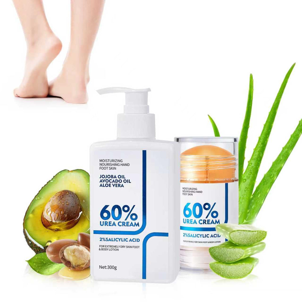 NIZENTA crema corporal de urea al 60% para hidratación profunda.
