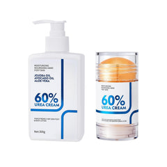NIZENTA Urea Cream 60% bottle highlights deep hydration for dry skin.