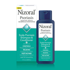 Nizoral psoriasis shampoo lather—thick, rich, clean feel.