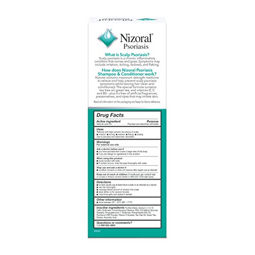 Nizoral psoriasis shampoo pour action—easy, mess-free usage.