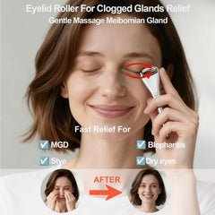NKQ Eyelid Roller close-up for chalazion relief through gentle pressure