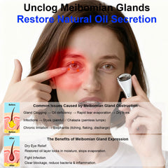 NKQ Meibomian gland massage compact design enables on-the-go eyelid care