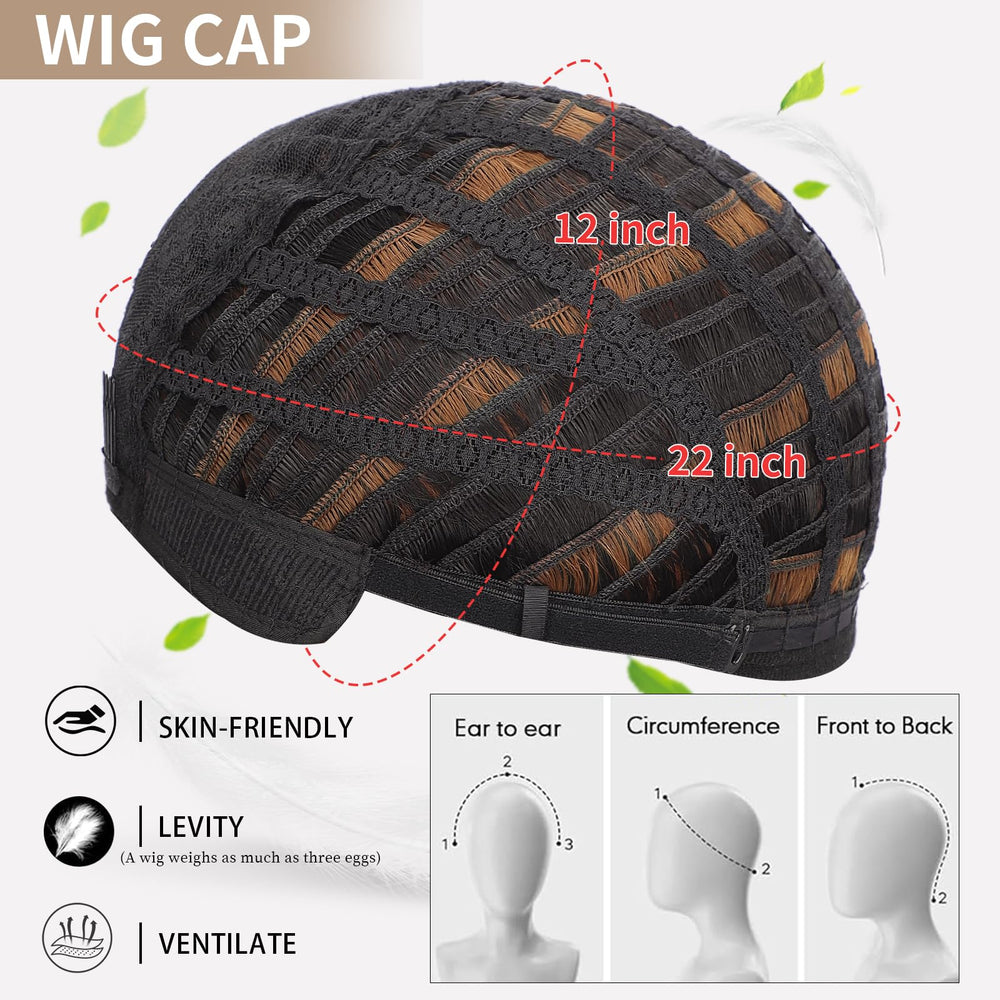 Nnzes daily-party-travel wig provides comfortable wear for events and travel.