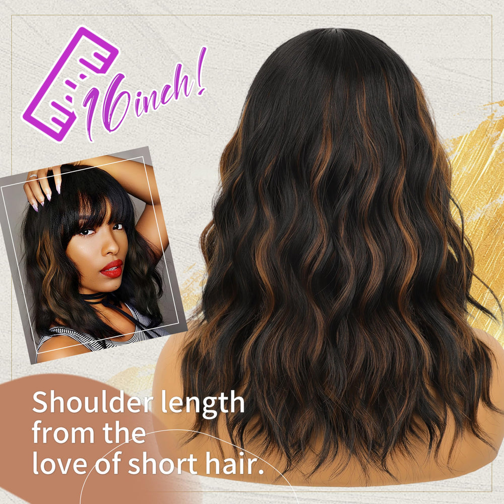 Nnzes elastic-cap wig with inner clips secures a stable fit.