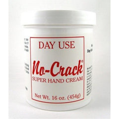 No Crack Day Use Cream 16oz bottle with pump for fast, non-greasy moisture.