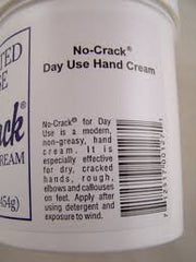 No Crack Hand Cream texture demonstrates non-greasy hydration for daily use