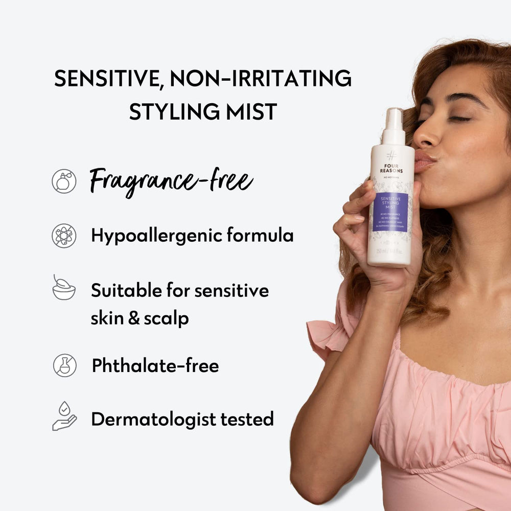 No nothing frizz-control hair spray in action – anti-humidity confidence for sleek curls.
