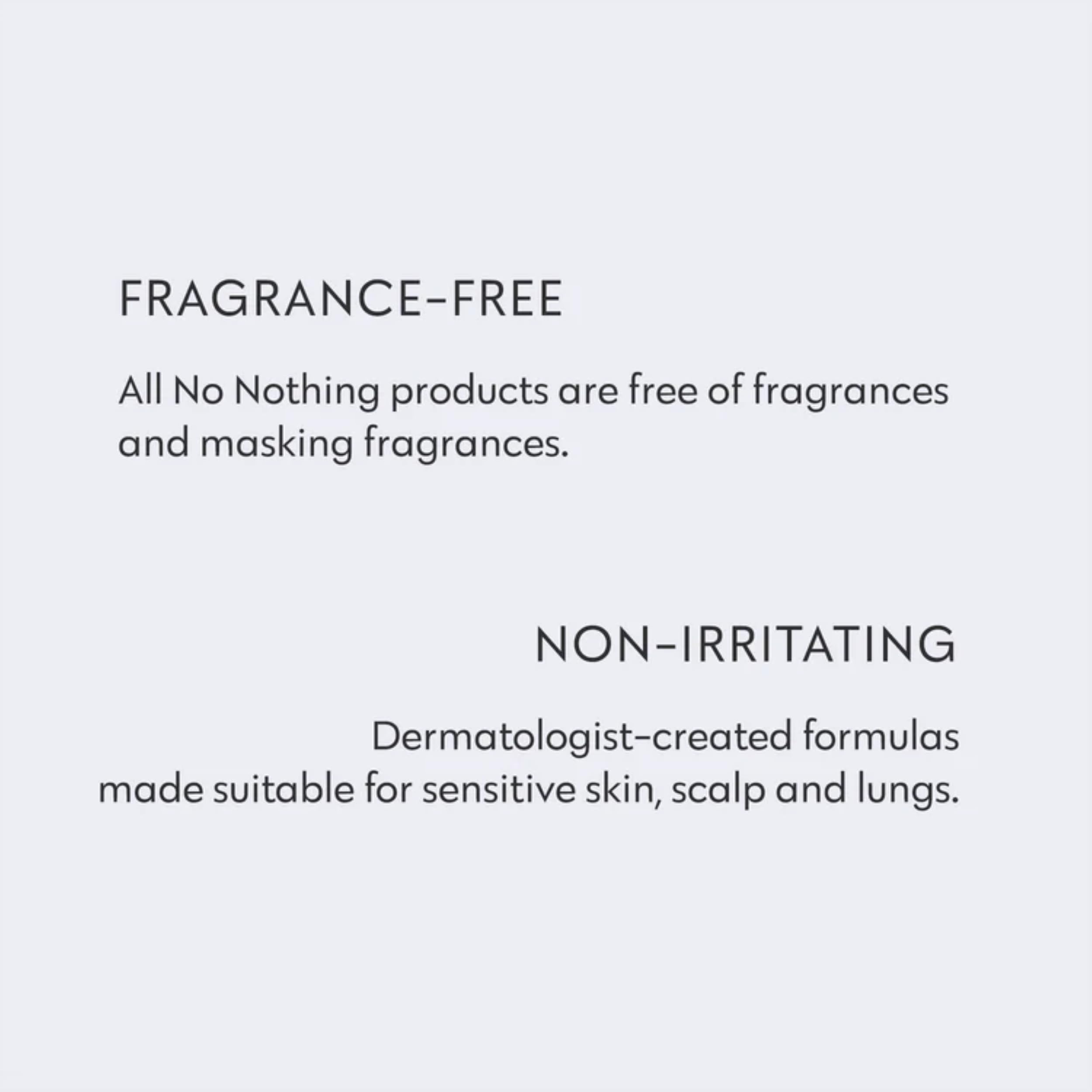 No Nothing Hair Wax cruelty-free badge emphasizes ethical considerations during styling