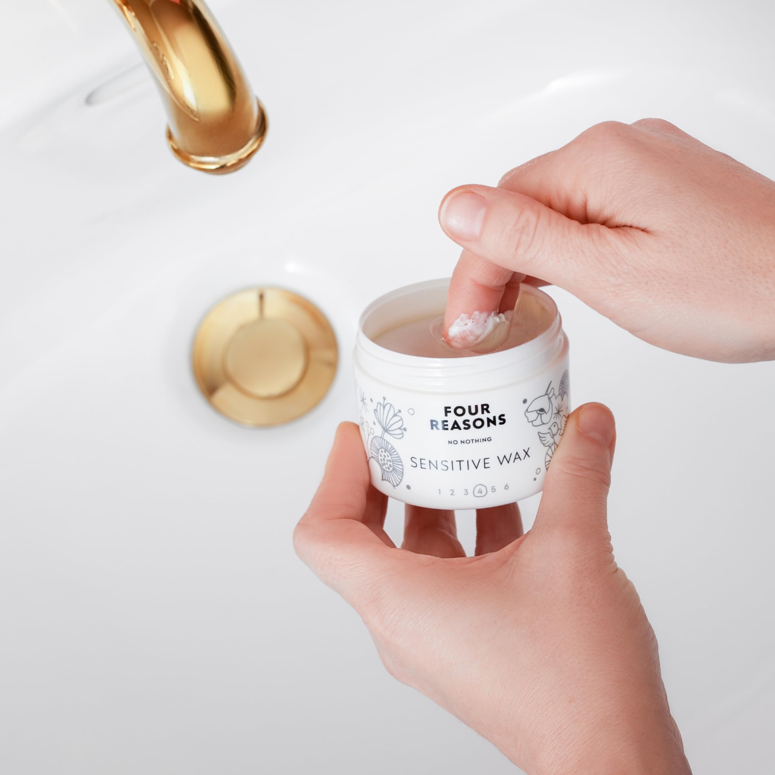 No Nothing Hair Wax fragrance-free packaging highlights a clean, irritant-free formula