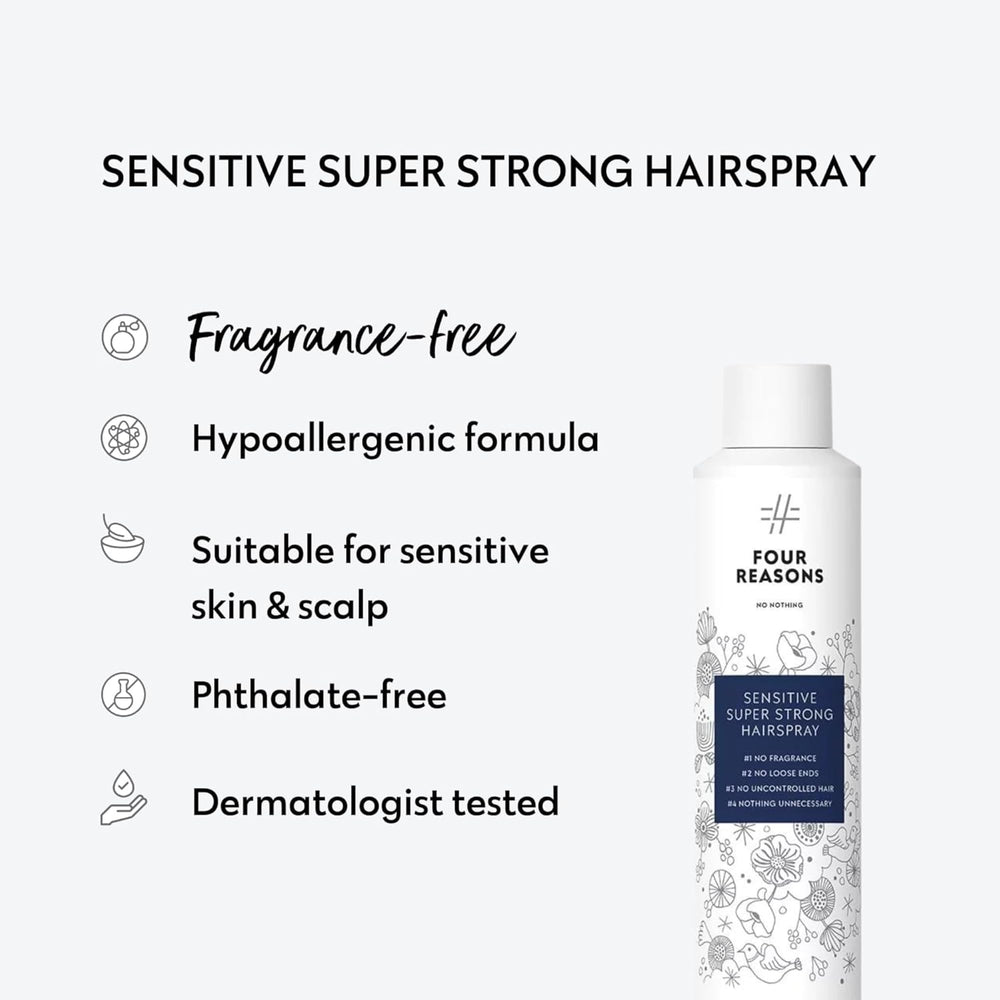 No Nothing Sensitive Extra Hold hairspray 2-pack package photo emphasizes value and convenience.