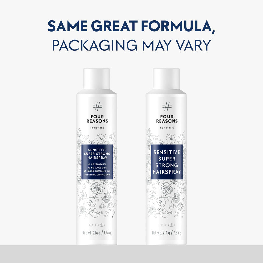 No Nothing Sensitive Extra Hold hairspray hair-style image highlights flexible hold without stiffness.