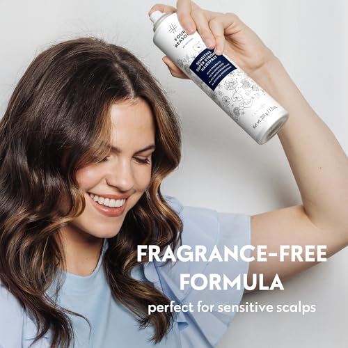 No Nothing Sensitive Extra Hold hairspray spray nozzle demonstrates even application and all-day control.