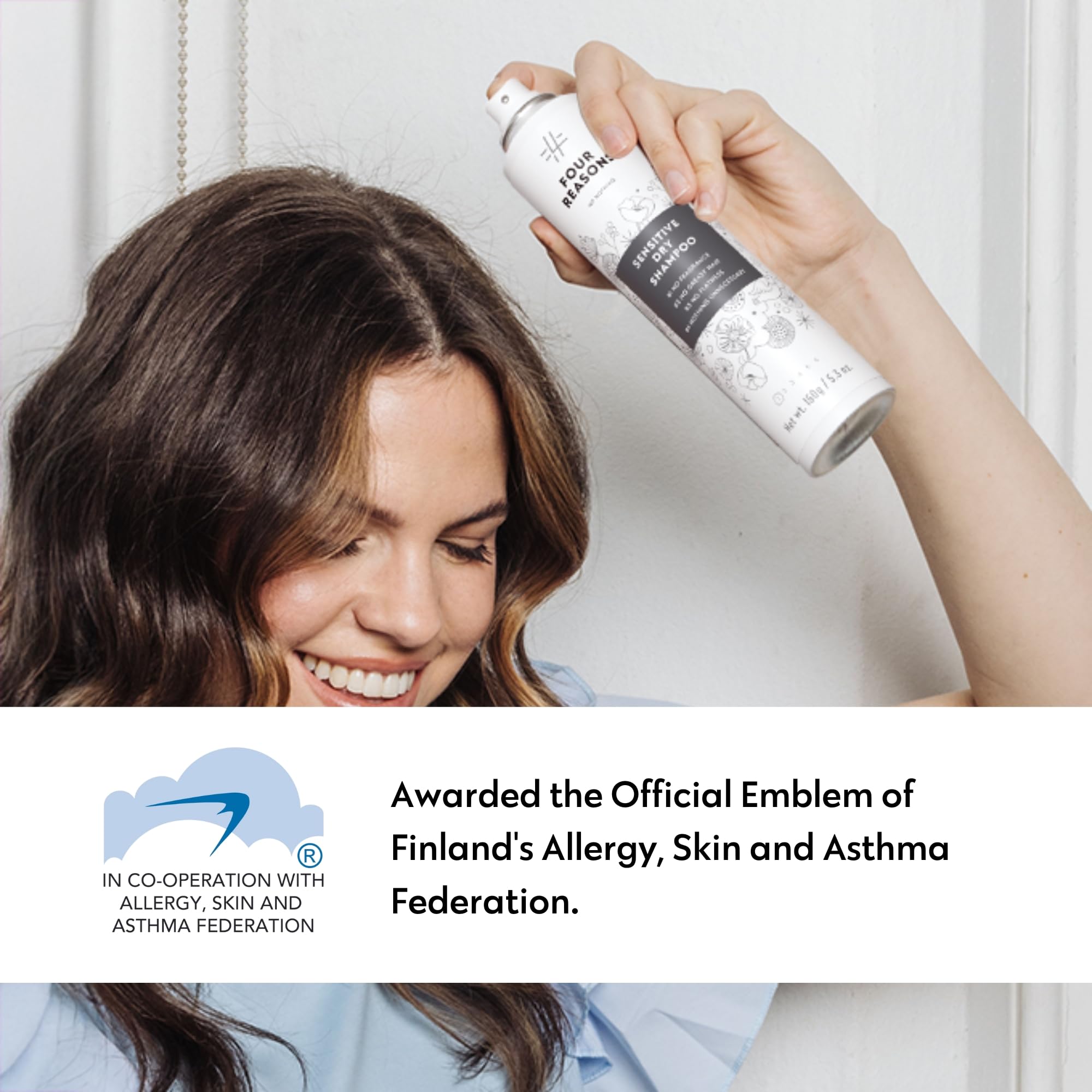 No Nothing vegan formula highlights gentle, talc-free ingredients for everyday refresh.