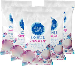 No-Rinse Cleanlife cap application shows quick, mess-free wash without water