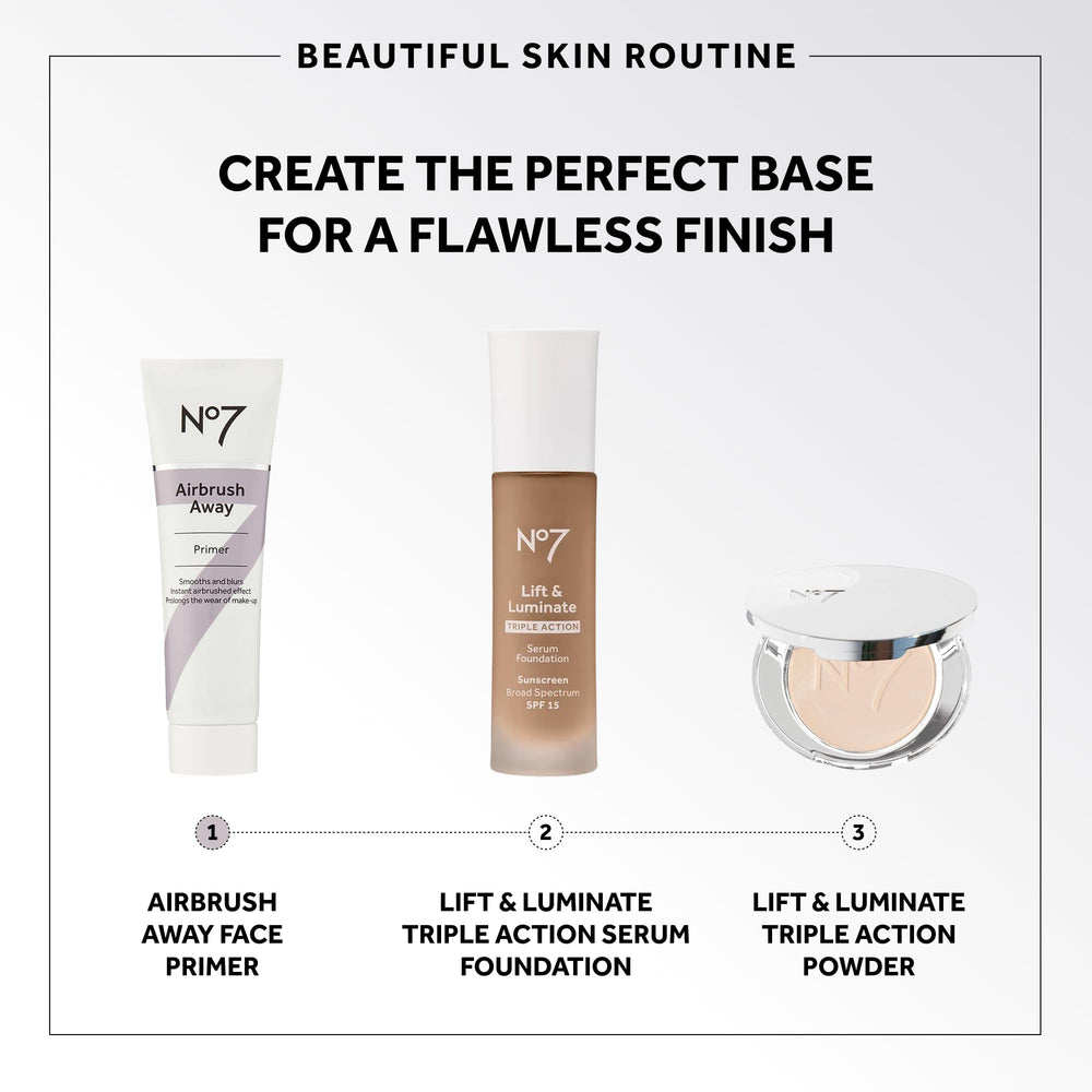 No7 Airbrush Away Primer packaging front highlighting hydrating base