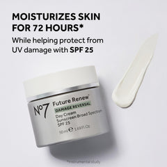 No7 Future Renew Night Cream tub emphasizes overnight hydration and texture evenness