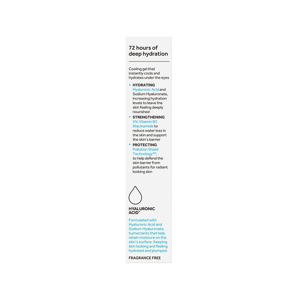 No7 HydraLuminous+ gel for day and night use supports gentle, effective hydration.