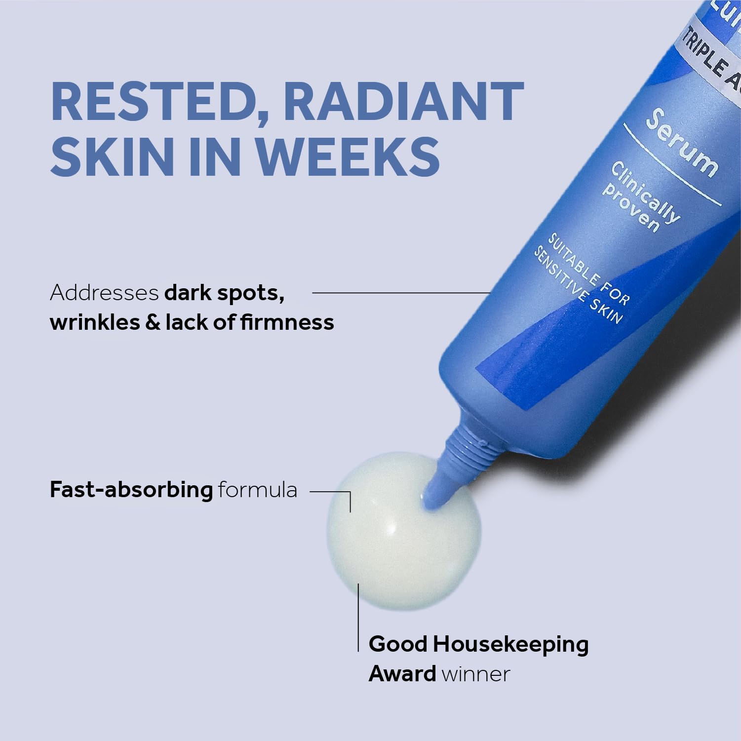 No7 Lift & Luminate brightening serum for radiance and even tone