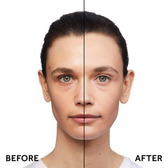 Close-up glow on skin achieved with No7 Lift & Luminate for even, radiant tone.