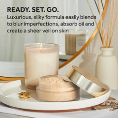 No7 Pro Artist loose setting powder finely milled texture creates natural veil and longer wear.