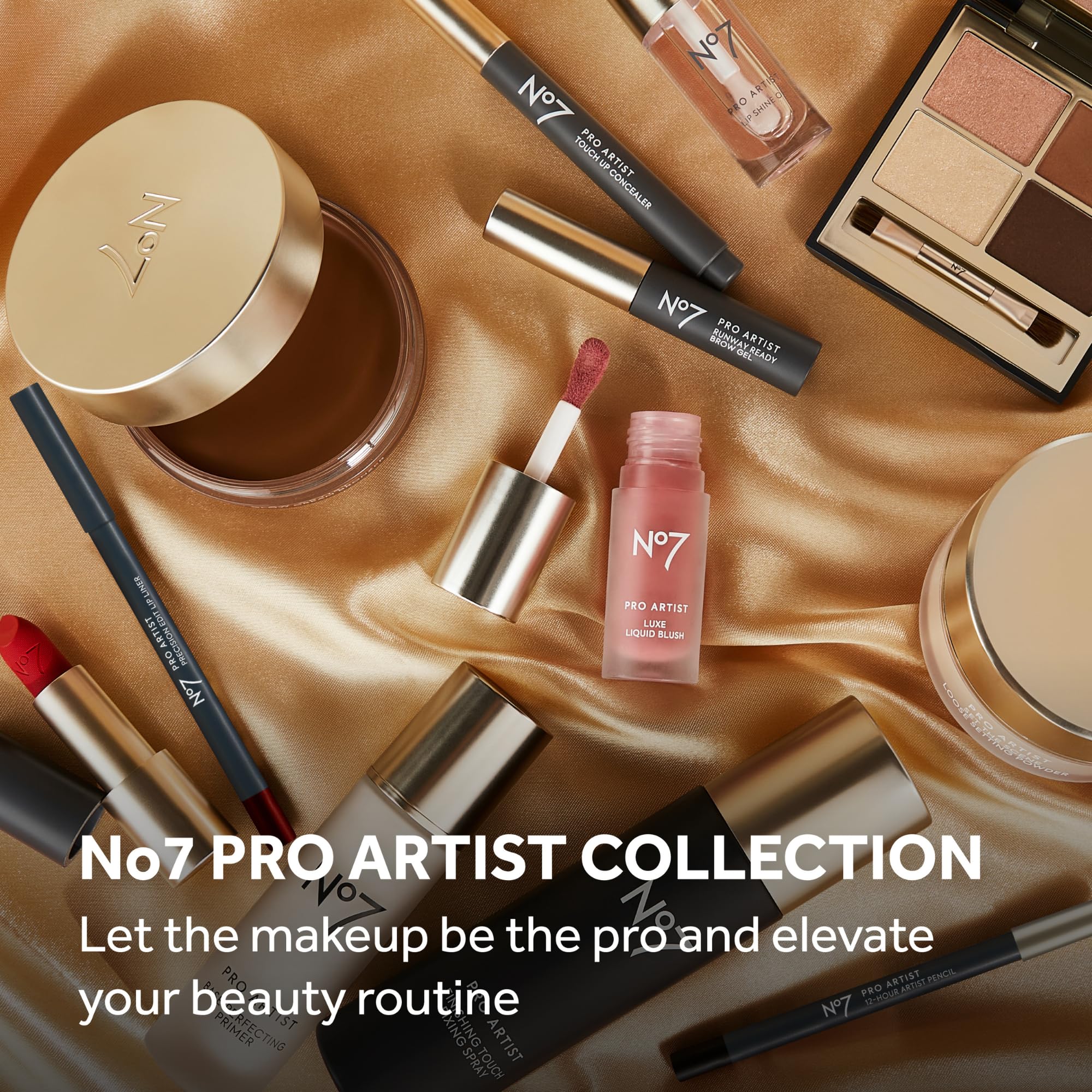 No7 Pro Artist Soft Glow Cream Bronzer packaging display for easy shopping