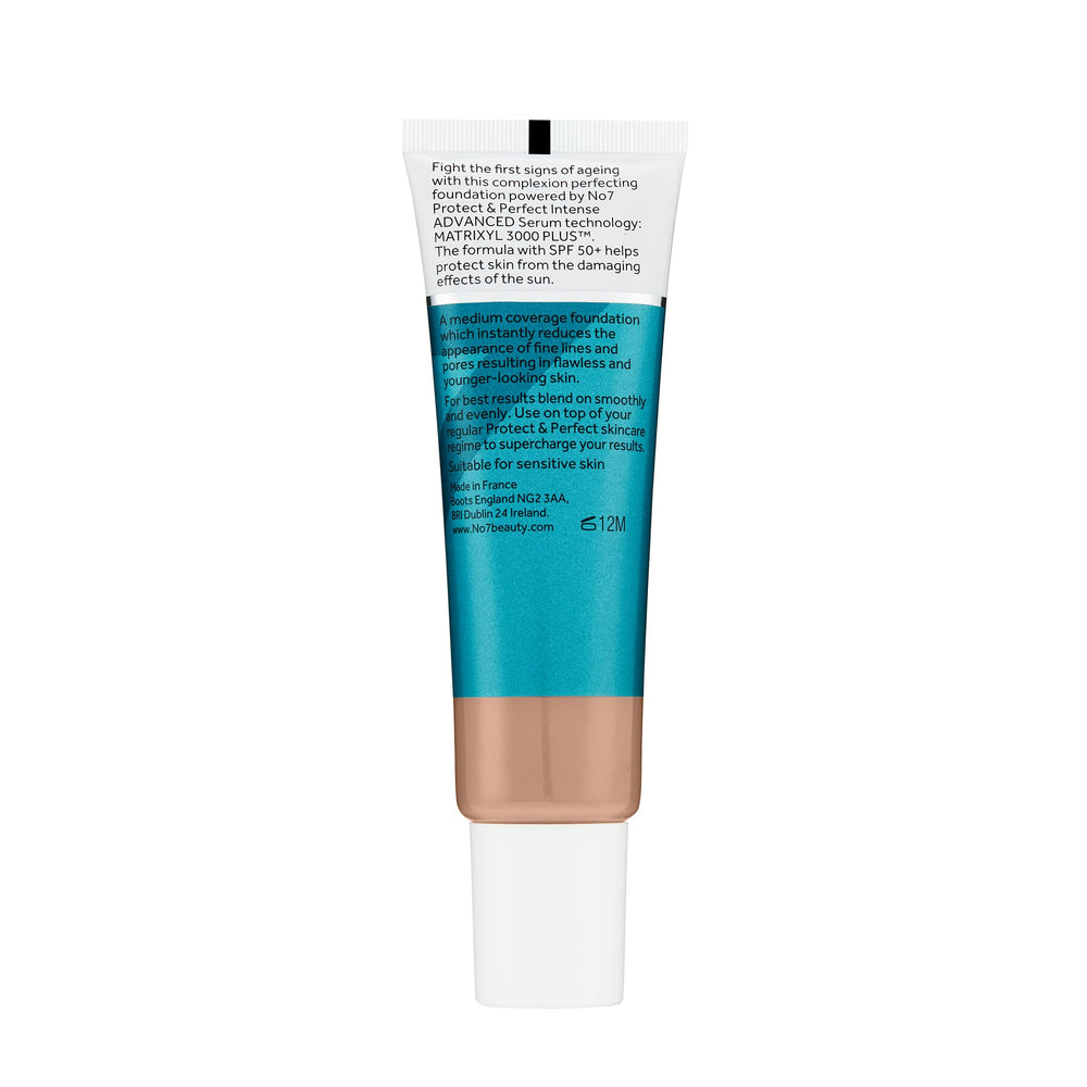 No7 12-shade range display emphasizing inclusive color options for many skin tones.