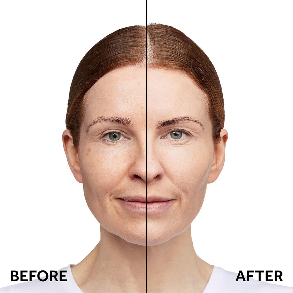 No7 Restore & Renew porcelain texture closeup highlights smooth, even-toned finish