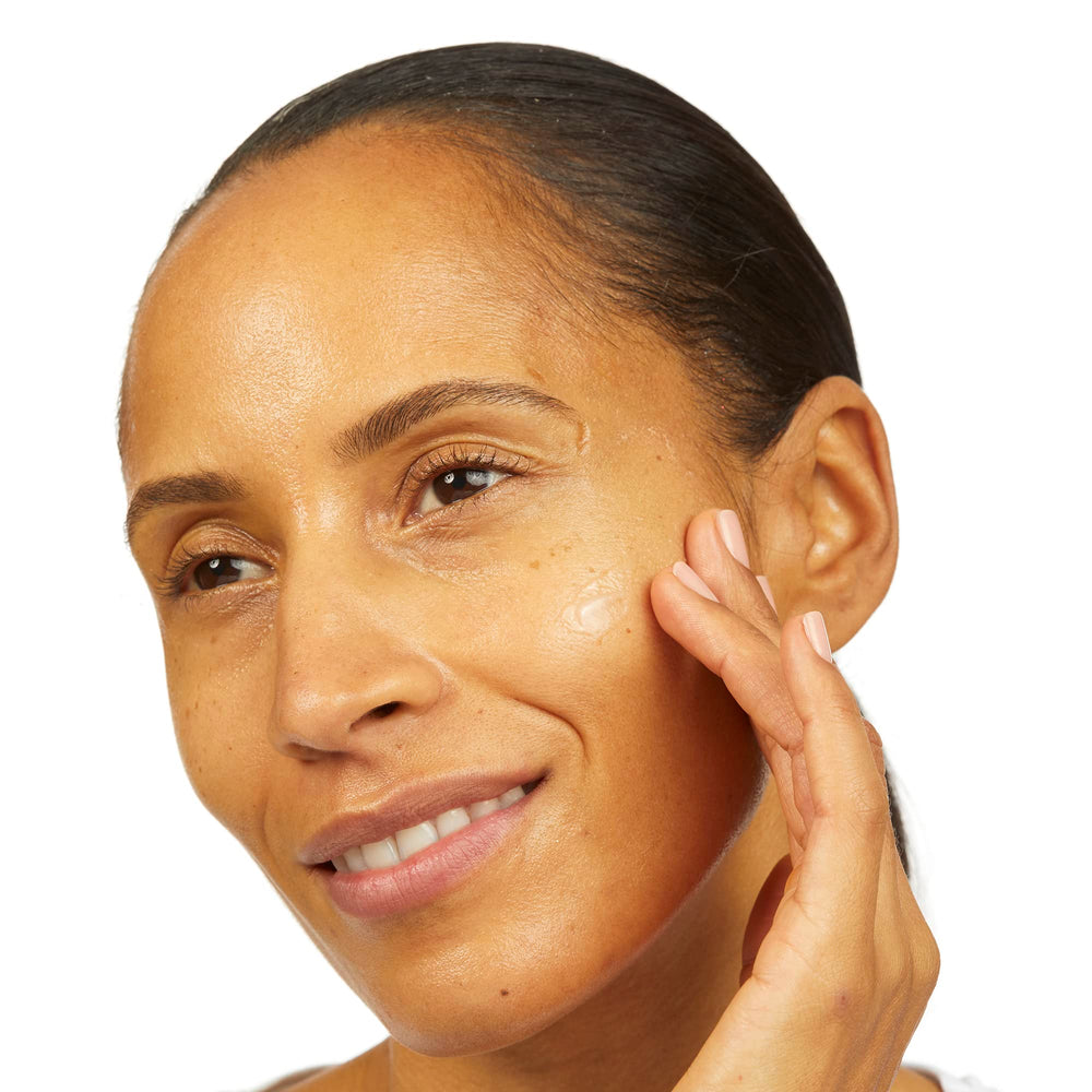 No7 serum tube dispensing cap demonstrates easy, controlled application for blemish-ready skincare.