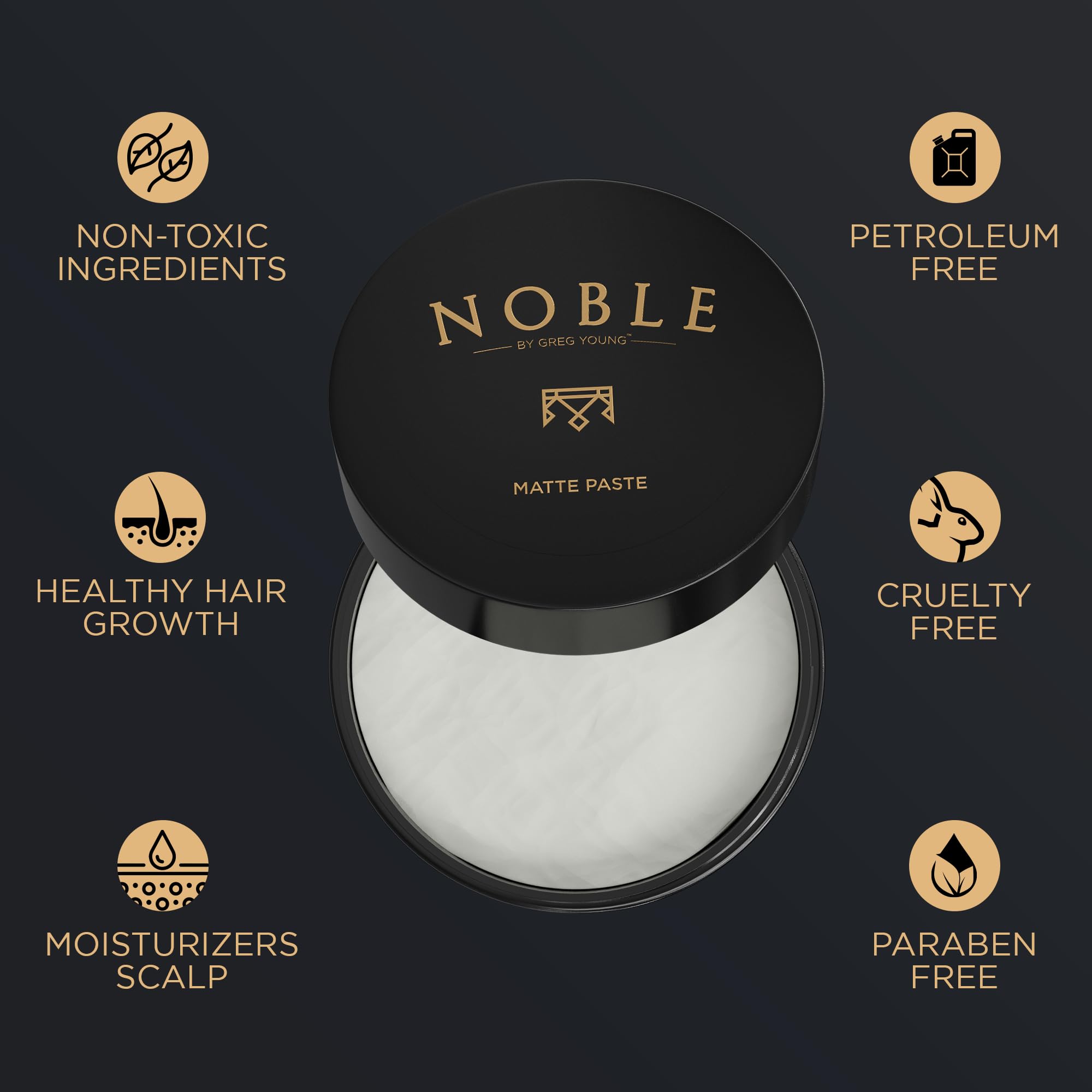 Noble By Greg Young hair texture and volume boost demonstration